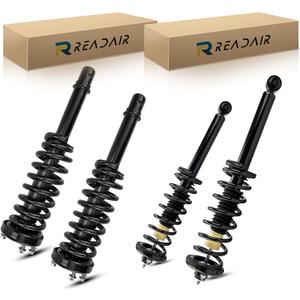 Front and Rear Complete Struts Assembly Shock Absorbers Compatible for 2003-2007 Honda Accord EX LX DX 2.4L 3.0LReplace 172123R, 172123L, 1713724Pcs