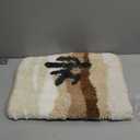 Luxury Bath Mat Super Absorbent and Non Slip Bathroom Rug Forest Mat Machine Washable Soft Microfiber Rug for Dining Room, Living Room and Tub (Deserts, 23"x16") (1'4" x 1'11" (Rectangular))