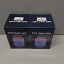 2 x Night Light, Table Bedside Lamp for Kids, Dimmable Touch Lamp with 8 Brightness Levels and RGB Modes, Timer & Memory Function, Portable LED Night Light for Bedroom, Baby Nursery, Living Room, Outdoor