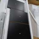 VASAGLE 3-Drawer Vertical File Cabinet, Filing Cabinet for Home Office, Printer Stand, with 3 Lockable Drawers, Adjustable Hanging Rail, for A4 and Letter-Size Files, Ink Black UOFC055B16