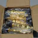 24 Pcs Gold Award Trophies,Mini Trophy Party Favors for Celebrations,Classroom prizes,Competitions and Party Decorations,Awards Trophy for Kids and Auldt