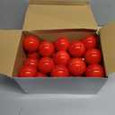 BBTO 36 Pcs Bright Christmas Ball Ornaments 2.4 Inch Plastic Hanging Shiny Balls Christmas Tree Decor for Home Xmas Party(Red)