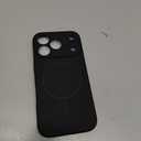 Miracase Magnetic for iPhone 17 Pro Case, Compatible with MagSafe, Integrated Silicone Camera Control Cover, 3.0mm Thicken Shockproof Drop Protection Phone Case for 17 Pro, Black