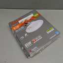 HALO LT56 Integrated LED Recessed Ceiling Light Retrofit Trim, 3000K, White, 5 in. and 6 in.