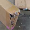 Ieejdn 71" Tall Arched Kitchen Pantry,Modern Fluted Wood Storage Cabinet with Doors,Adjustable Shelves,Organizer, Versatile Cupboard for Kitchen,Living Room,Dining Room,Bathroom,Walnut (Brown)