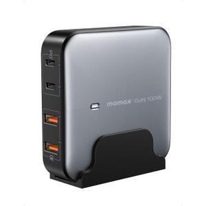 Momax Oneplugg 100 W 4-port Gan Desktop Charger