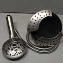 Shower Heads with Handheld Spray Combo: 7.2" Rainfall Shower Head & Handheld Shower Head 2-IN-1 Shower Head with 60" Rotatable Stainless Steel Hose Nickel, Shower Trim Systems