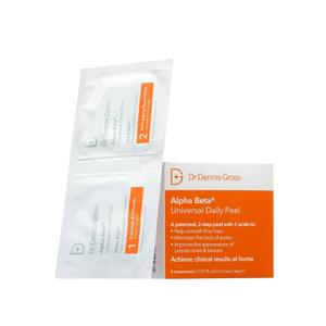 Dr Dennis Gross Alpha Beta Universal Daily Peel: for Uneven Tone or Texture and Fine Lines or Enlarged Pores, (5 Treatments) (5 Count (Pack of 1))