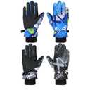 Honoson 2 Pairs Kids Snow Gloves Winter Waterproof Kids Ski Gloves Youth for Girls Boys Outdoor Toddler Snowboard Warm Clothes, 4-6 Y