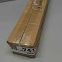 Thestoa Shower Curtain Rod Adjustable 43-78 inch, 1"Diameter Spring Tension Curtain Rod No Drill, Anti-Rust Non-Slip Shower Rod, Black Shower Curtain Rod for Bathroom Tension