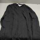 Amazon Essentials Men's Long-Sleeve Crewneck Sweater, 100% Cotton, Big & Tall Options (XX-Large, Black)