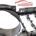 Silver Plastic SUV Grille for 2015-2018 Jeep Renegade