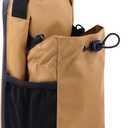 3X Stronger Magnetic Gym Bag - Water-Resistant Fitness Water Bottle Bag for Men and Women, Phone/Wallet Storage for Travel, Sport, Cycling, Workout, Christmas Gifts(Khaki)