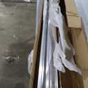 JUBEST Bypass Door Hardware 72", Aluminum Sliding Closet Door Hardware Set with Finger Pull Included, Smoothly and Quietly, for 2 Door System, Fit Door Thickness 1 3/8" or 1 3/4", Easy to Install (6 Feet)