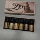 ARVIDSSON Zen Essential Oils Set, Nautal Tranquil Essential Oil for Diffusers for Home - Zen Garden, Lavender Dream, Serene Spa, Citrus Mint, Tranquil Wood, Herbal Chill, Gift for Women (Light Brown)