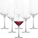ZWIESEL GLAS Pure Bordeaux Red  Glass (Set of 6), Bordeaux Glasses for Red, Dishwasher-Safe Tritan Crystal Glasses, Made in Germany (23 Ounce)