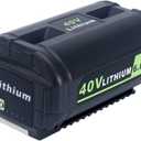 Lasica Replacement for Ryobi 40V 6.0Ah Battery, Compatible with Ryobi 40-Volt Collection Cordless Power Tools RY405010 RY40890VNM OP4040 OP4050A OP40601 OP40201 OP4026 OP4030 OP4060 Lithium Battery
