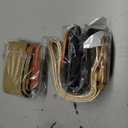 Syhood 3 Pieces Straw Woven Elastic Waist Belt for Women Bohemian Dress Braided Belt