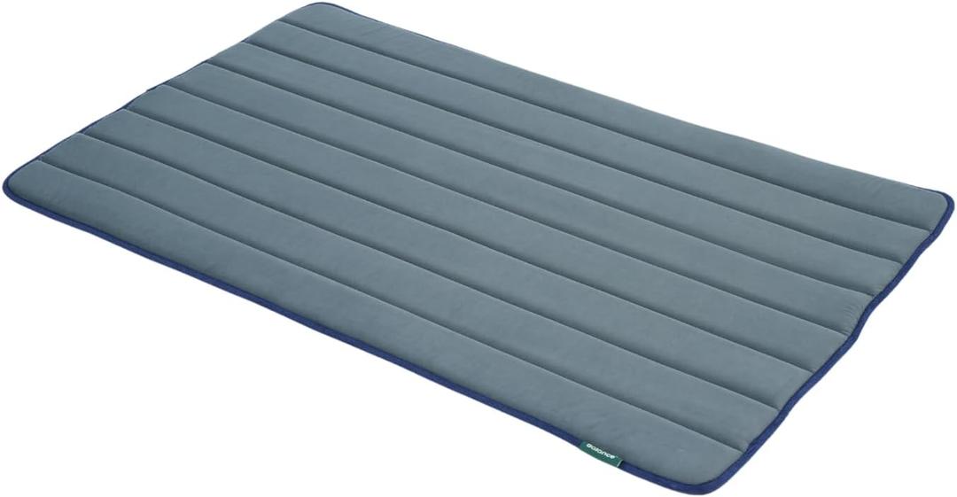 BALANCE Dog Crate Pad, Dog Foam Crate Mat Kennel Pad, Washable Water-Resistant Pet Bed Flat Dogs Cage Mat for XX-Large Dogs (48.0"L x 30.0"W x 0.8"Th, Dusty Blue)