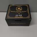 Electric Whiskey Smoker Kit with 6 Wood Chips, Cocktail Infuser for Bourbon, Scotch, Old Fashioned Drinks, One Button Operation, USB Rechargeable, No Torch Required, Portable Whiskey Gifts for Men