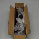 Industrial Pipe Clothing Rack, 30'' Wall Mounted Clothes Garment Rack , Black Iron Pipe Clothes Hanging Bar, Heavy Duty Metal Hanging Rod for Retail Display Closet Storage and Laundry Organizing (29 inches)