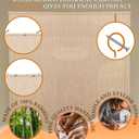 90 Strands Beaded Curtain for Doorways -35.5"x79"- Handmade Natural Beaded CurtainsBoho Doorway Wood and Bamboo Bead Curtain-As Insect Screen/Room Divider-Beige, 35.5"W x 78.7"L