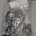 slopehill Professional Ionic Hair Dryer, Powerful 1800W Fast Drying Low Noise Blow Dryer with 2 Concentrator Nozzle 1 Diffuser Attachments for Home Salon Travel (White)