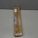 2 Pack Black Curtain Rods for windows 32 to 48 inch, 5/8 inch Splicing Heavy Duty Metal Curtain Rod Set with Brackets