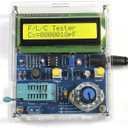 DIY Frequency, Inductance & Capacitance Meter Soldering Practice kit, Complete Soldering Project kit with Components, PCB & Enclosure, Perfect for Electronics Enthusiasts & Beginners