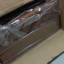 Height Adjustable Speaker Stands Pair with Most Satellite, Studio, Bookshelf Speakers - Wood Grain Floor Speaker Stands for Klipsch, Edifier, JBL Bookshelf Speaker Stands Holds 50Lbs with Cable Clips