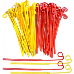 100Pcs Weed Eater Blade, Flexible Line Blades, Weed Trimmer Blade for Most Trimmer Heads