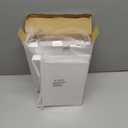 HBlife 6 Pcs White Acrylic Shelf Dividers, Vertical Purse Organizer for Closet Perfect for Sweater, Shirts, Handbags in Bedroom and Kitchen, Closet Separators for Organization Cabinet