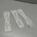 4-ft Multi USB Cables & TypeC-C Cables (7-Pack) for Charging Stations, Compatible/w iPhones, iPads/iPad mini/iPad Pros/S25-S8/Android Moblies/Tablets/Pixel & Nexus etc. (White)