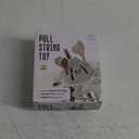 GOPO TOYS Baby Airplane Toys  Montessori Silicone Pull String Fidget for Babies 18 Months+  Travel Toy for Plane, Car, and Stroller  Teether & Sensory Play