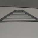 COOL-ANGLE Triangular Dish Drying Rack, Sponge Holder for Kitchen Sink Multipurpose Over The Sink Aluminum Draining Rack Non-Slip, Easy to Clean and Space Saving, Triangular 16 x 9.5inch Matte Grey