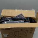 Heated Cat House for Indoor Cats in Winter, Waterproof, Fully Insulated Shelter for Stray and Feral Cats, Great for Cat Houses for Outdoor Cat and Cat Beds for Indoor Cats (Black-Heat, Small)