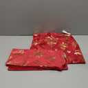 Red and Gold Christmas Pillow Covers Velvet Christmas Trees Throw Pillow Cover 18x18 Set of 2 Throw Pillowcases Cushion Cases Winter Outdoor Decorative for Sofa Couch Bed Living Room Home Decor