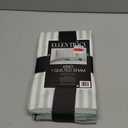 MILDLY Jacquard Stripe Duvet Cover - Sage Green 100% Washed Cotton Boho Textured Comforter Cover Set with Zipper Closure 104"x90"