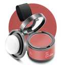 2 x Root Touch Up Color Powder for Women's Gray and Thinning Hair, Men's Beard Line and Bald Spots - Instantly Covers Hairline Shadows (Red Brown)