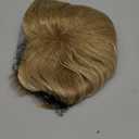 Mens Blonde Wig,Short Straight Natural Hair Synthetic Full Wig for Man Men Guy Cosplay Anime Party Costume Anime Men's Wigs