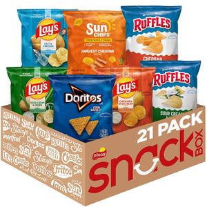 Frito-Lay Tangy Favorites Mix, Variety Pack of Chips (Pack of 21) (EXP 11/03/26)