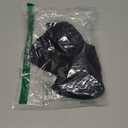 Phantomon Oval Lace Doilies Crochet Table Placemats Handmade Round Knitted Doily for Sofa Furniture Cover Vintage Tablecloth, 23 x 12 Inch, 100% Cotton (Black)