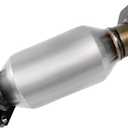 Rear Catalytic Converter Compatible with 2005 2006 2007 2008 2009 2010 Honda Odyssey 3.5L V6, 2003-2007 Honda Accord 3.0L V6 Catalytic Convertor High Performance (EPA Compliant)