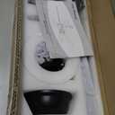 alescu Black Ceiling Fans with Lights - Outdoor Ceiling Fan with Remote/ APP Control, 52 Inch Modern Ceiling Fan for Patio, Bedroom Living Room