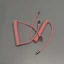 KIYODA USB C to Lightning Cable 3FTfor Car, Coiled iPhone Charger Fast Charging Short USBC Lightning iPhone Cord for iPhone14/13/12/11 Pro Max/iPad/CarPlay- 2Pack Pink