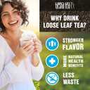 Tiesta Tea - Apple Cider, Loose Leaf, Caramel Apple Herbal Tea, Blend, Non-Caffeinated, Makes Hot or Iced Up to 40-50 Cups, 4oz Refillable Tin (EXP 04/13/28)