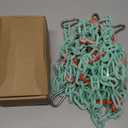 Basketball Net Replacement Heavy Duty,Resin Material, Anti-Rust Use Indoor Outdoor Standard 12-Ring Basketball Hoop