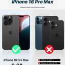 OCASE for iPhone 16 Pro Max Case Detachable Wallet Case with Card Holder, 2 in 1 Pu Leather Flip Folio with RFID Blocking Stand Wrist Strap Shockproof Phone Cover 6.9 Inch 2024, Burgundy