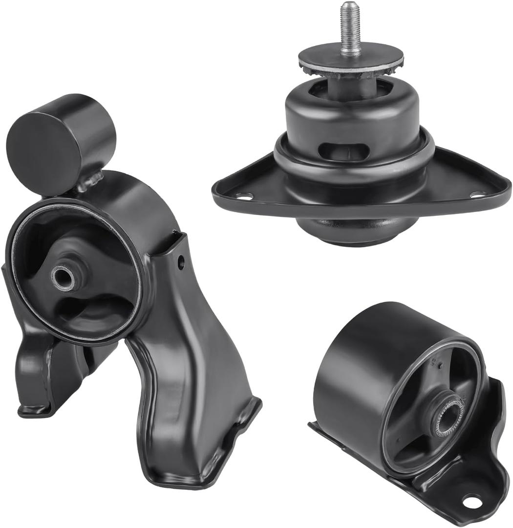 JDMON 3Pcs Engine Motor & Transmission Mount Kit Replacement for 2010-2013 Kia Forte, Forte Koup, Forte5 2.0L 2.4L Compatible with A7148 / EM9345 / A71013 / 9357 / EM-9357 / A71017 / 9783 / EM-5999