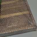 Joy&Grace Ottoman Tray for Living Room, Large Acacia Wooden Serving Tray with Handles for Coffee Table, Breakfast in Bed, Food Dinner, Decorative Tray (Color Natural, 16.7" x 12.8" x 2")